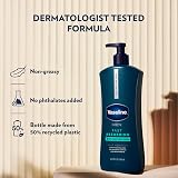 Vaseline Men Fast Absorbing Lotion Body Face 48HR Moisture 24.5 Oz view 5