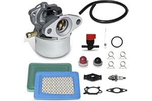 AZH Carburetor Carb Replacement For Craftsman 625 series Lawnmower, Craftsman 917376742, 6.5hp Craftsman mower, Craftsman mower model 917.378644 B & S model 128602-0259-E1.