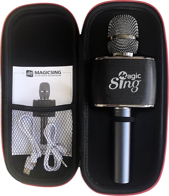 NEW Magic Sing Karaoke MP30 Bluetooth Mic + Speaker Free