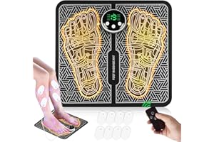 Phixnozar TENS & PMS,Transcutaneous Electronic Nerve Stimulator, EMS Foot Massage for Muscle Relaxation, LCD Display Screen