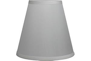 Urbanest Hardback Empire Lamp Shade 5-inch by 9-inch by 8.5-inch, Off White