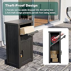 MAIUSCOLI Package Delivery Box for Outside, Large