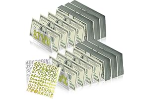 XUWAIDSGN Large Acrylic Cash Trays 2 Pack Clear Money Organizer Kit 7 Section Clear Divider Cash Tray 2 Pack Laser Sticker Cash Holder Money Tray Organizer Clear Cash Organizer Cash Envelope Card for Cash