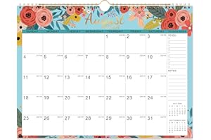 LEMOME HOME 2024-2025 Calendar - Wall Calendar 2024-2025, Jul. 2024 - Dec. 2025, 2024-2025 Wall Calendar, 15" x 11.5",18-Month Calendar with Julian Dates - Floral