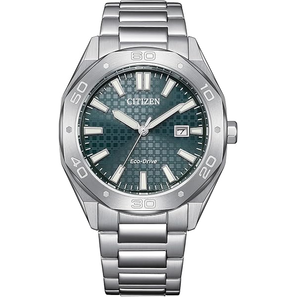 Amazon.com: Citizen Men's Eco-Drive Sport Casual Watch, Silver