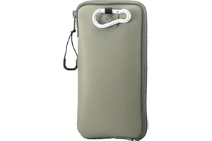 OneJoy Phone Sleeve Lightweight Cell Phone Pouch for Mobile Protection, Slim Fit and Durable, with Clip-on for Easy Carrying, Enough for 6.1" to 6.9" Cellphone [ Olive ]