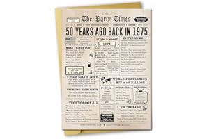 Ziwenhu Large 50 Years Old Birthday Gifts for Women Men,Happy 50th Birthday Card for Husband Wife,50 Anniversary Card Gifts for Mom Dad,50th Birthday Decorations