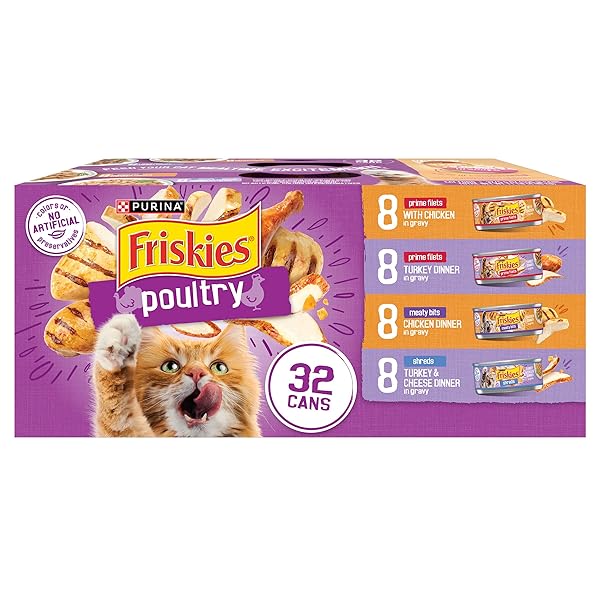 PURINA FRISKIES GRAVY WET CAT FOOD VARIETY PACK,...