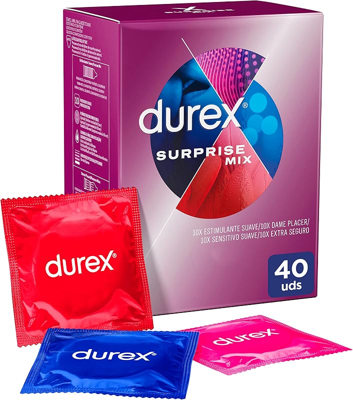 Surprise Me Preservativi Assortiti, 40 Profilattici
