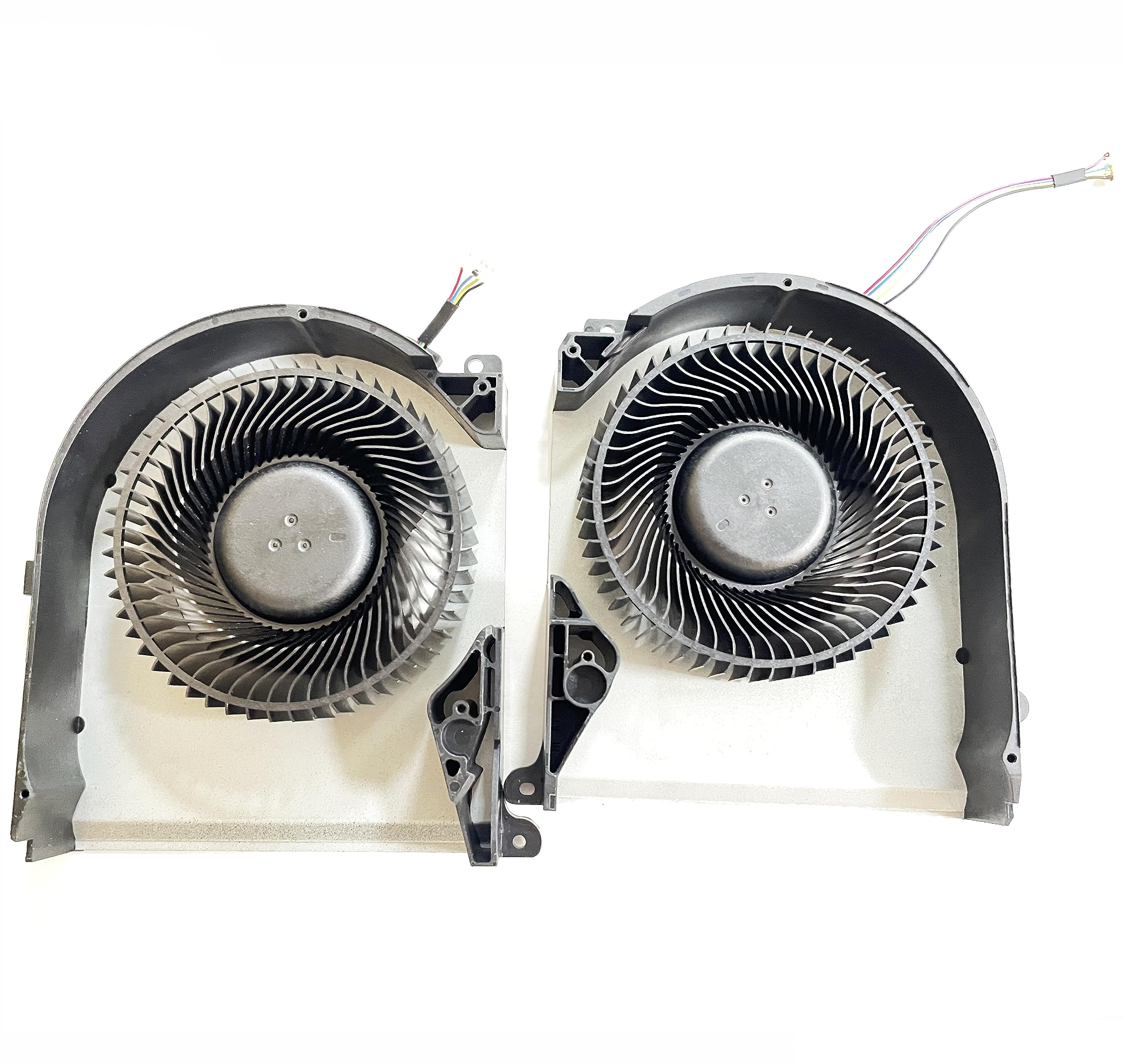 Fleshy Leaf Replacement CPU+GPU Cooling Fan Compatible for Dell Alienware Area 51m R2 RTX2080 DC28000Q3SL DC28000Q4SL EG80151S1-C020-S9A EG80151S1-C010-S9A 0TW5Y8 0TPV77 DC12V TW5Y8 TPV77