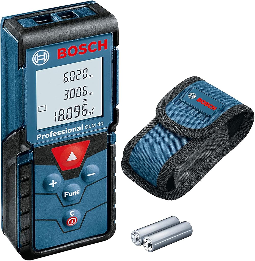 Bosch Professional GLM 40 Laser Measure with Memory 40 m IP54