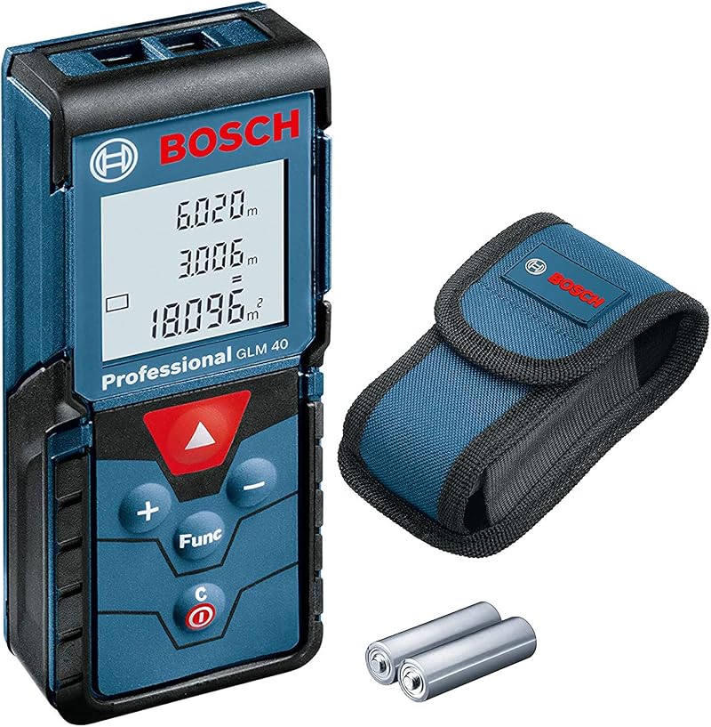 Bosch Professional GLM 40 Laser Measure with Memory 40 m IP54