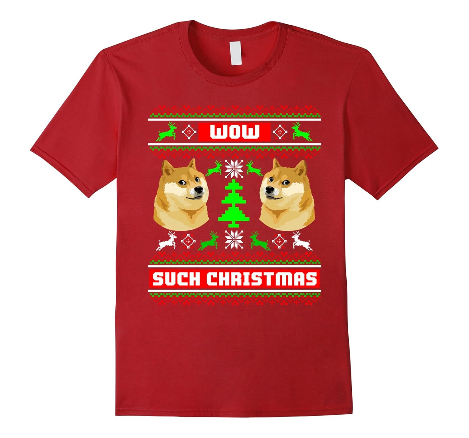 FUNNY CHRISTMAS SHIRTs - Shiba Inu SHIBE DOGE MEME shirt-ANZ