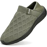 KUBUA Mens Womens Slippers Indoor Lightweight House Shoes Outdoor Breathable Slip on Loafers