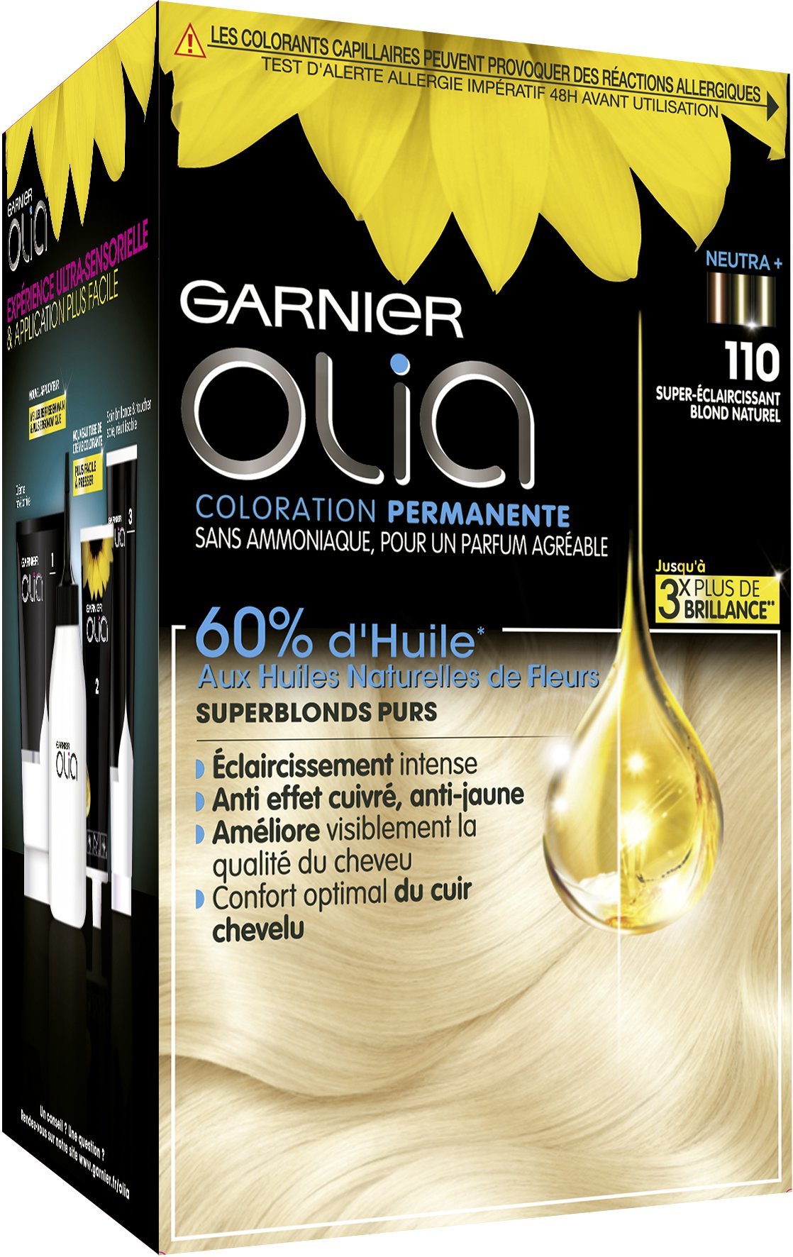 Garnier - Olia - ammonia-free coloring Blond - D+++ Maxi coloring - Pack of 2
