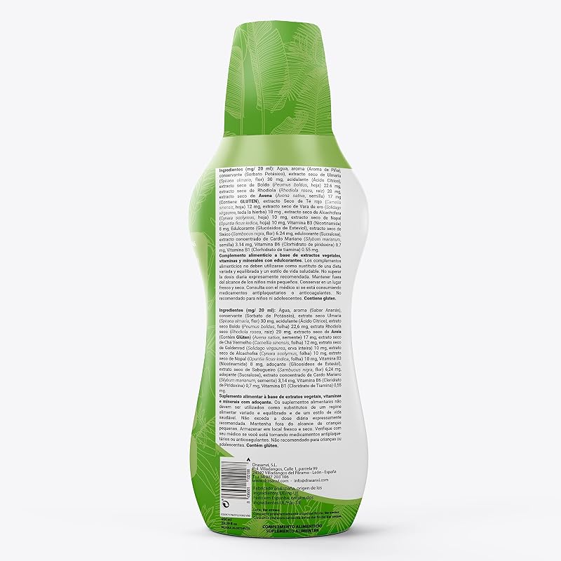 Detox Siluet 360 Drasanvi Control de Peso en 600ml Liquido de Uso Diario