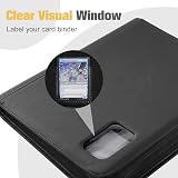 ProCase Top Loader Binder 9 Pocket Holds 324 Toploaders Black view 3