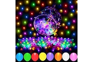 JJGoo 50pcs LED Balloon Light Mini Round Balls Lights, Waterproof Flash Tiny Led Lights for Paper Lantern Easter Eggs Birthday Party Wedding Halloween Christmas Decoration