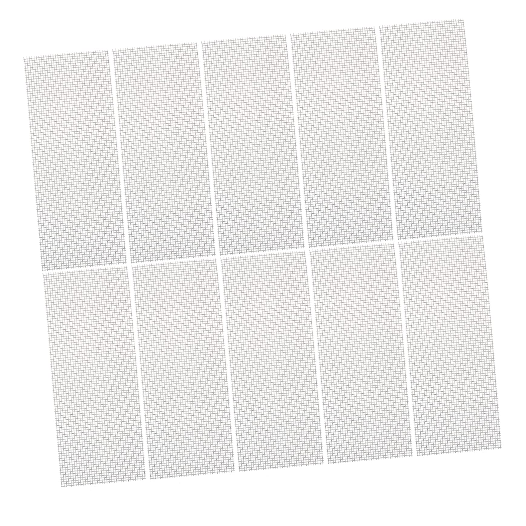 SEWOART 10Pcs Stainless Steel Aquatic Moss Mesh Sturdy Wire Mesh Pad for Aquarium Fish Tank and Terrarium Use Ideal for Moss and Aquatic Plants