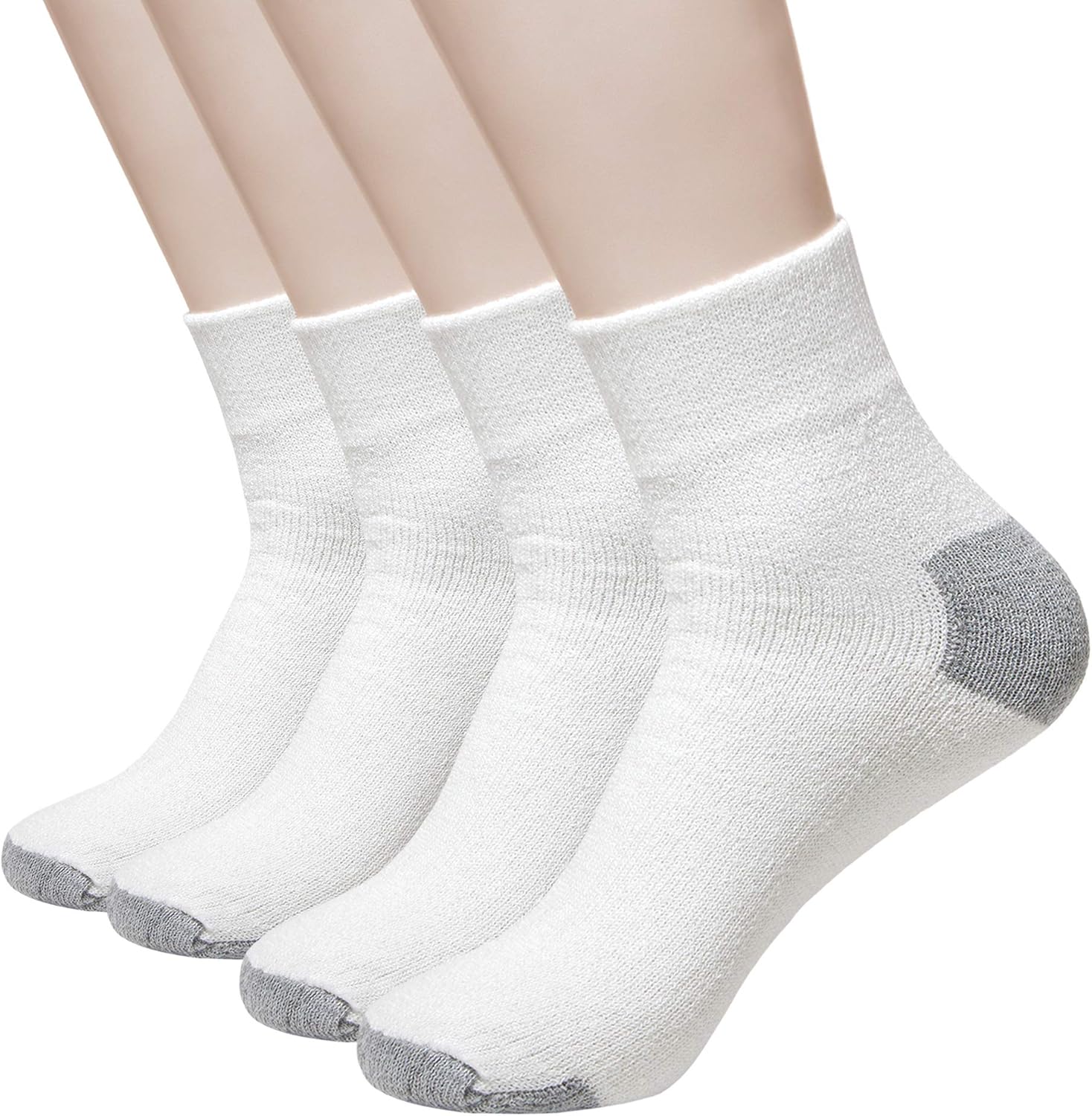 96, 120, 180 Pairs Bulk Socks Wholesale Case of Men's Athletic Crew