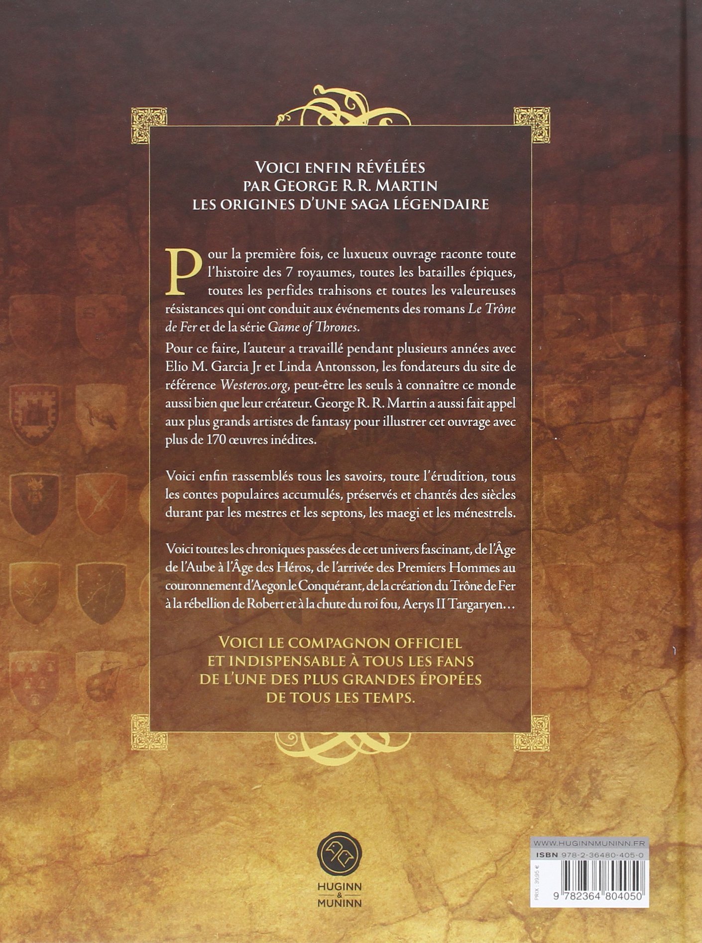 Game Of Thrones Les Origines De La Saga Amazon De Collectif Fremdsprachige Bucher