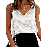 Meliso Silk Satin Camisole Tank Top for Women Dress Casual Tops as Clothing