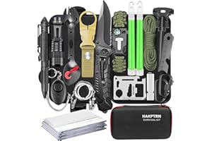 HAKPTRN Gifts for Men Dad Him Birthday Christmas Fathers Day, Cool Gadget/Survival Gear and Equipment, Unique Camping Hunting Hiking Outdoor Gear, Gift Idea for Valentines Day Boyfriend Boys Stocking Stuffer