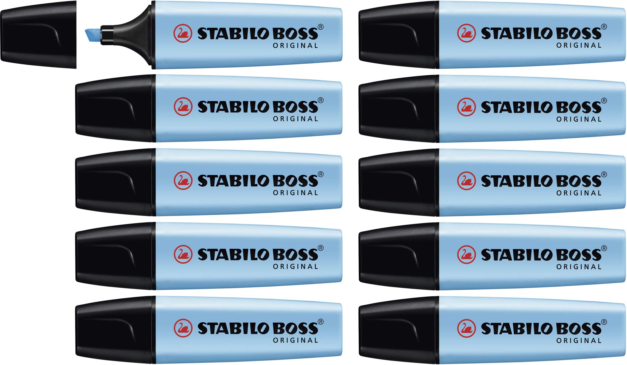 STABILO - Textmarker - BOSS ORIGINAL - 10er Pack - blau