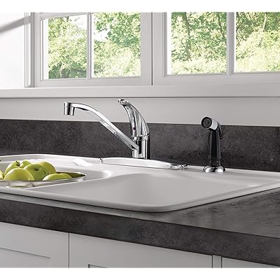 Buy Peerless Single Handle Kitchen Sink Faucet With Side Sprayer Chrome P115lf Online In Canada B0054y3p90