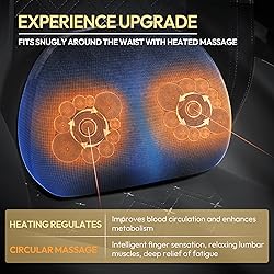 Dowinx Gaming Chair with Heated Massage Lumbar