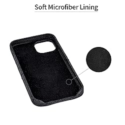Dockem iPhone 14 Card Case with Built-in Metal