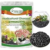 Legigo 2 QT Horticultural Charcoal- Natural Charcoal for Plants, Biochar Soil Amendment for Indoor Plants, Terrariums, Orchids Potting Mix and Gardening
