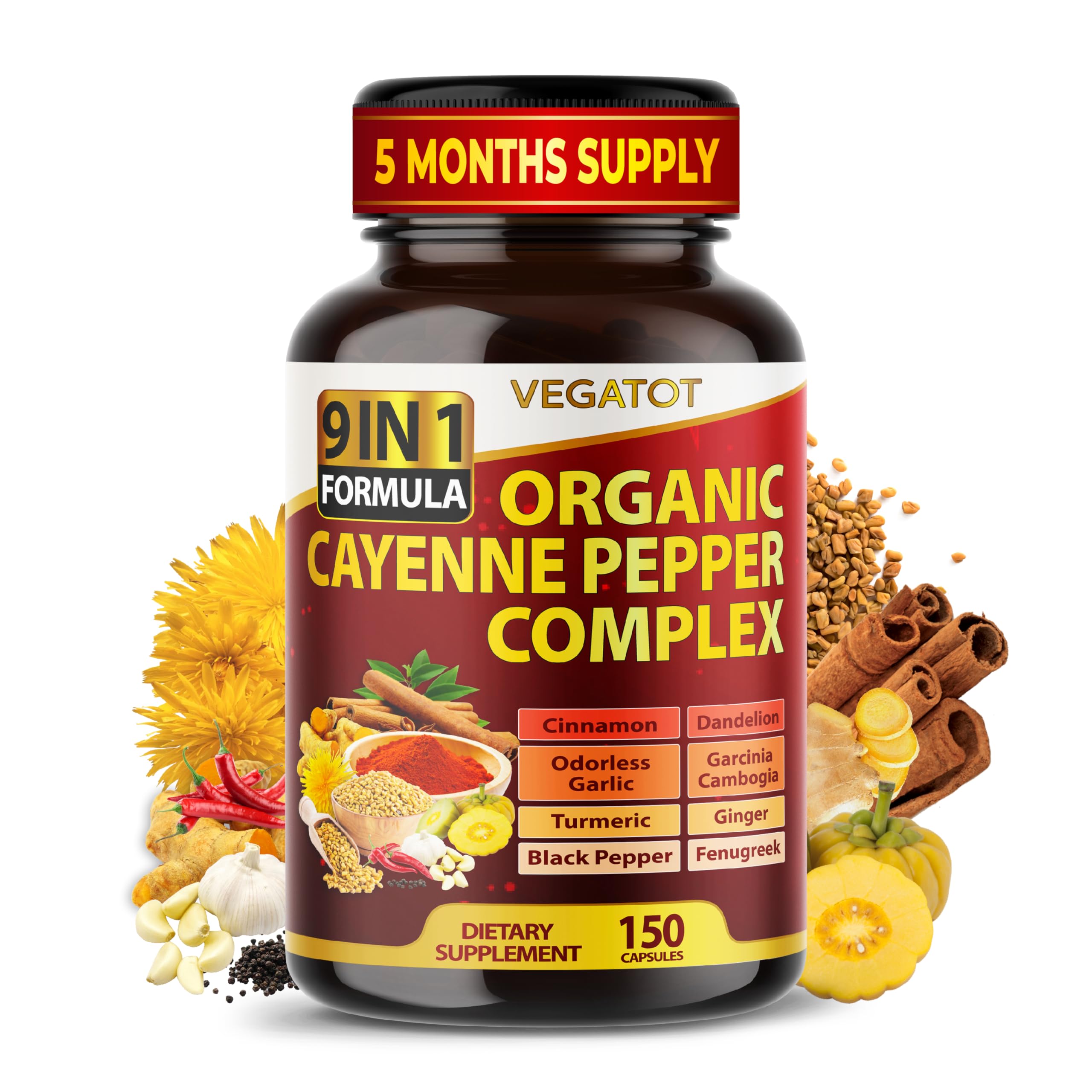 Organic Cayenne Pepper Complex