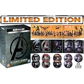 The Avengers Assembled: Complete 4-Movie Collection [2012-2019] [9-Disc Set] [4K UHD + Blu-ray] [Region Free]
