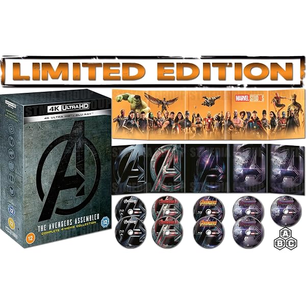 Amazon.com: Marvel Studios Cinematic Universe: Phase 4 (7-Disc Box