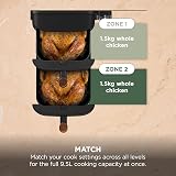 Ninja Double Stack XL Air Fryer 9.5L 4 Levels 6 Functions Black Copper view 8
