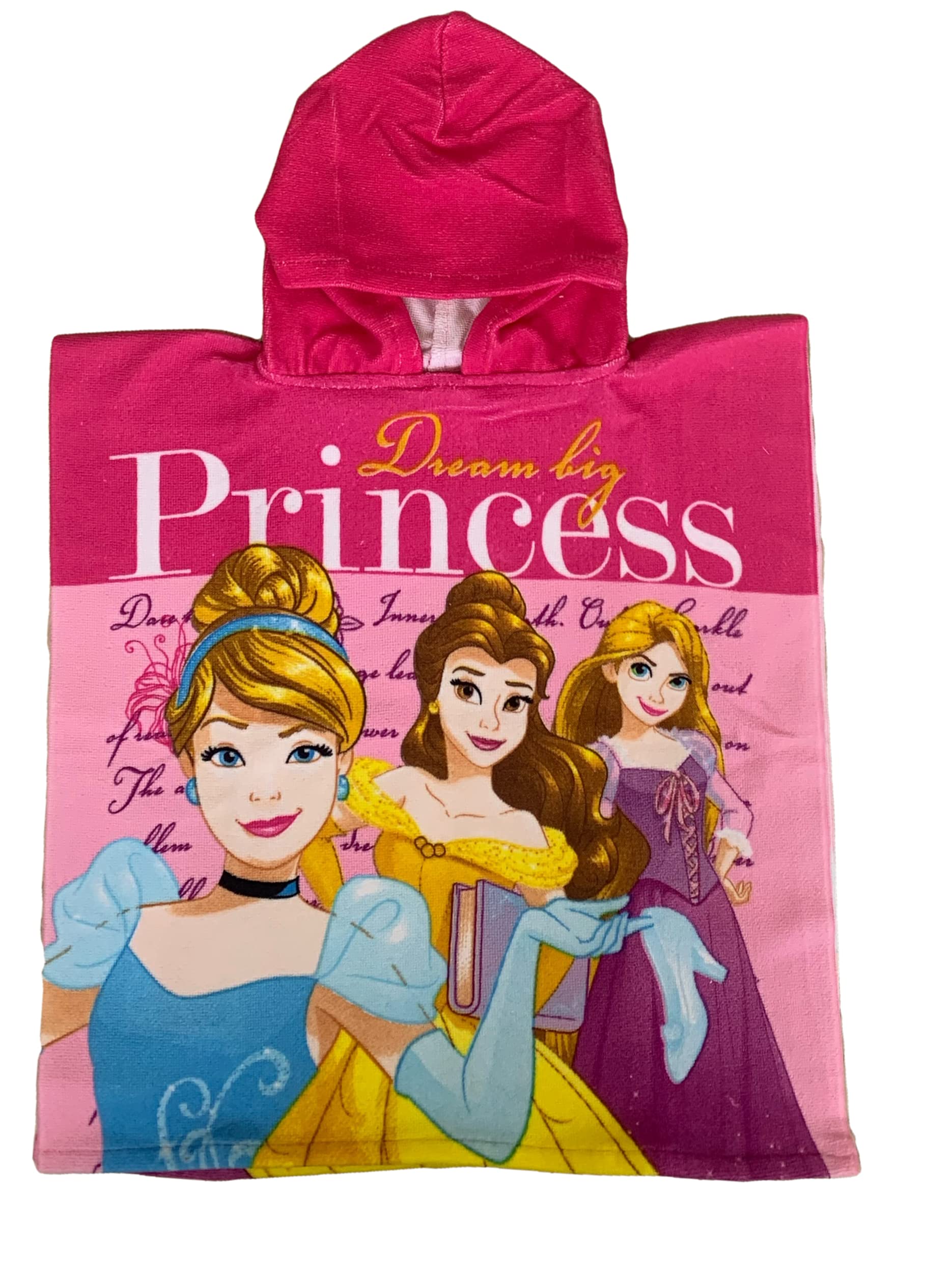 Disney-Princess Polyester Poncho, wd19612 m, 100 x 150 cm
