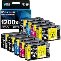 2 Cartucce Inchiostro Compatibili PGI-1200XL Nero Per Canon MAXIFY MB2020 MB2320