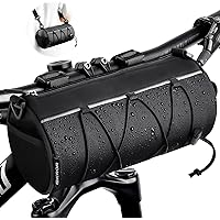 Amazon.com: Blackburn Grid Handlebar Bike Bag - Black