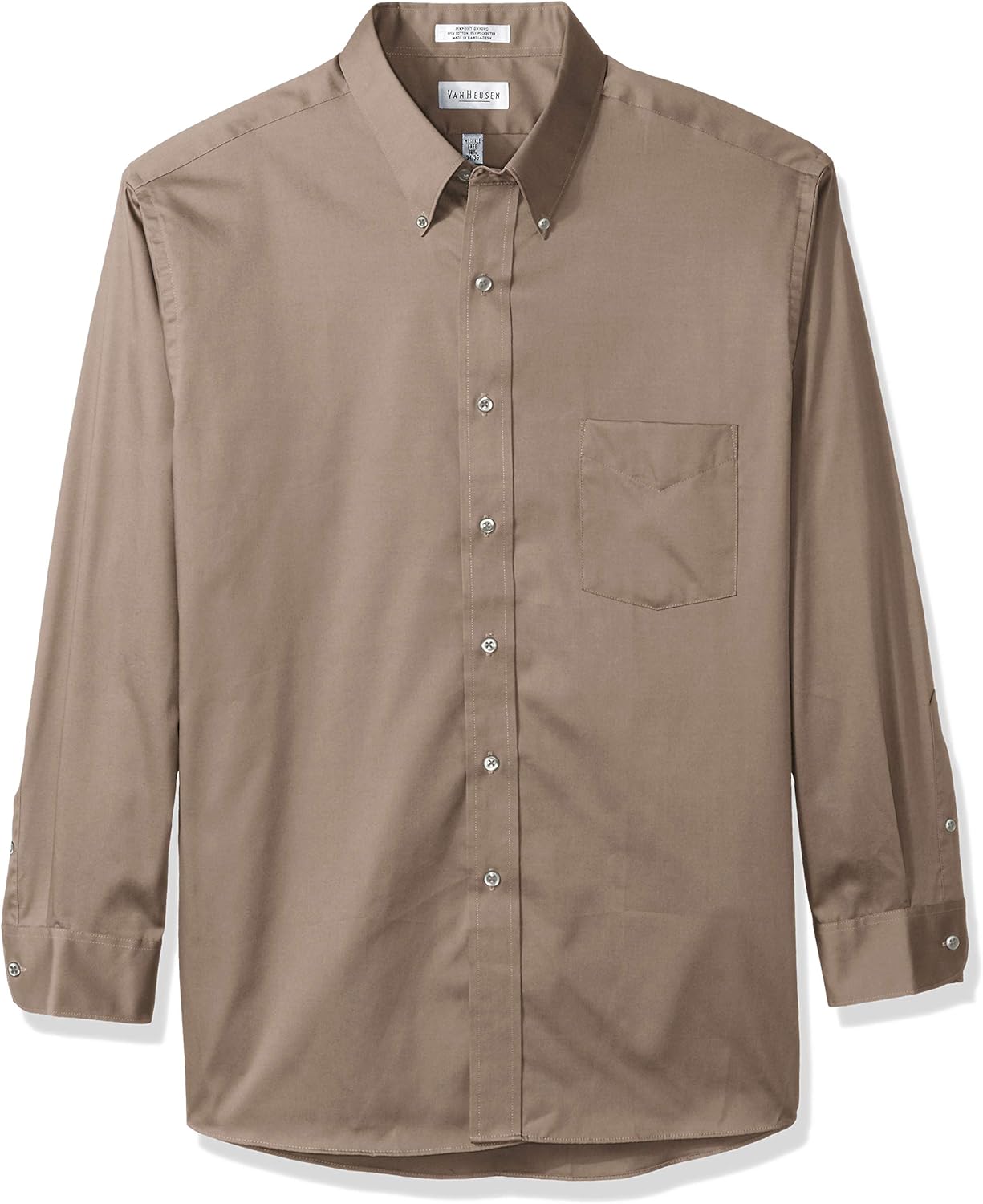 Buy Van Heusen Men's Regular Fit Oxford Button Down Collar Dress Shirt