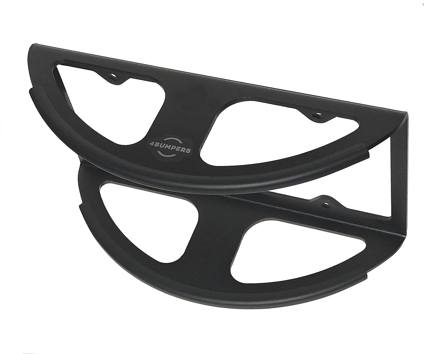 4Bumpers 'PRIME+' The BEST Solid Steel License Plate Frame Bumper