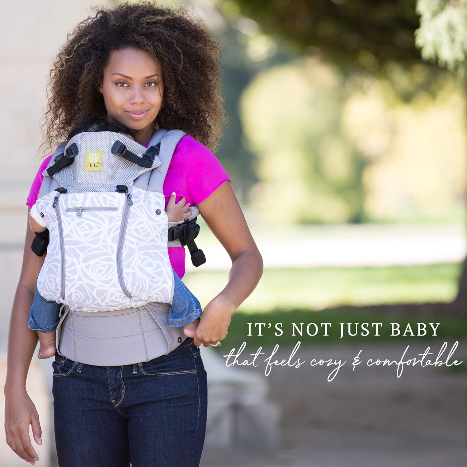 lumbar support for baby carrier