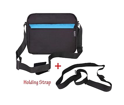 Saco Carry Shoulder Pouch Bag for Punnkk Mini LED Video Projector, Multimedia Home Theater Video Projector - Blue