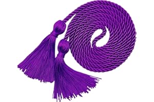 AOUETNAY Graduation Honor Cords Purple Graduation Cords, 67" Long for Graduation Students