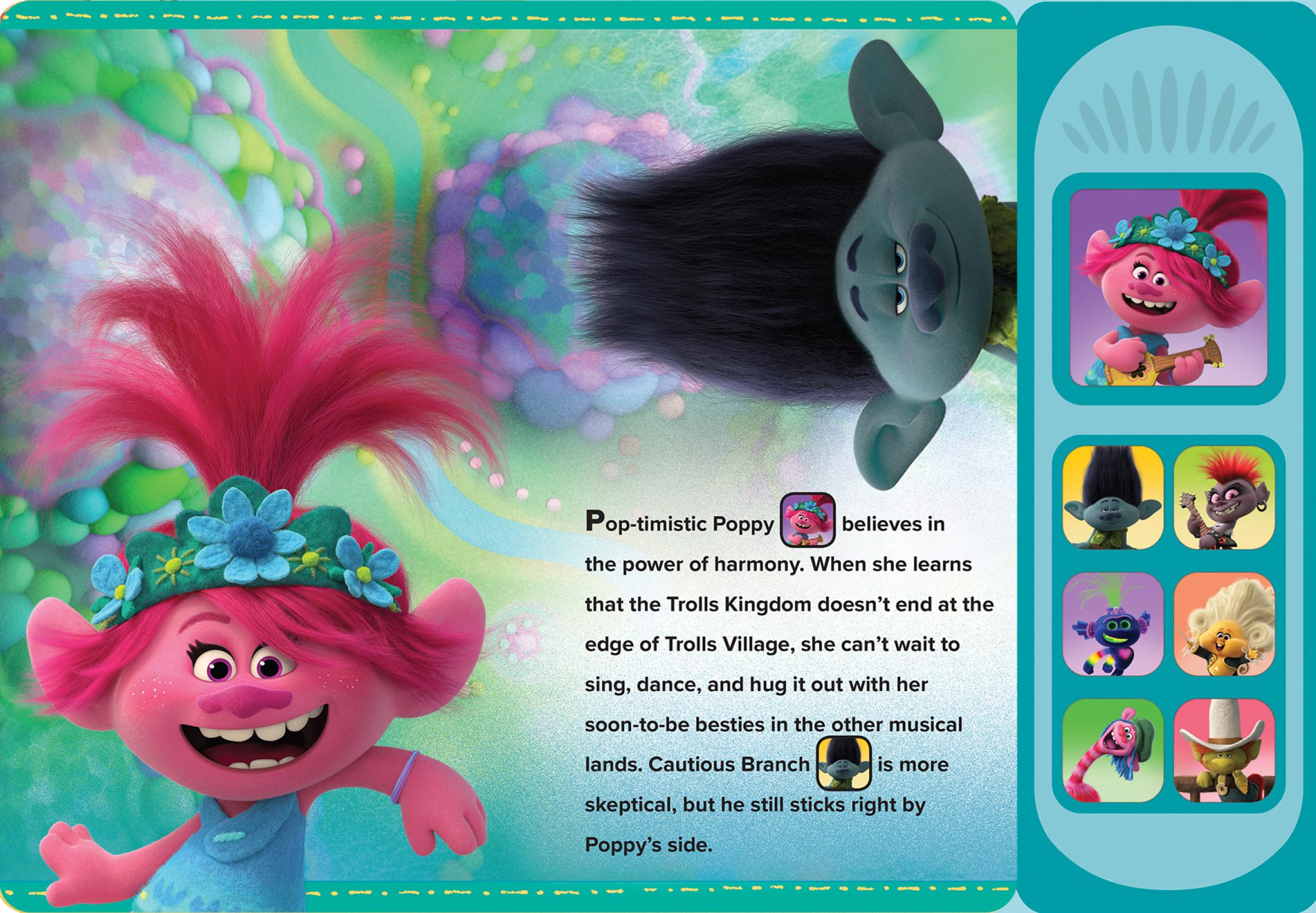 DreamWorks Trolls World Tour - Troll Lotta Love! Sound Book - PI Kids (Play-A-Sound)