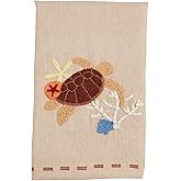 Mud Pie Turtle Embroidery Towel; 21" x 14"