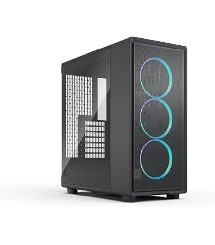 Amazon.com: Fractal Design Pop Silent Black Tempered Glass Clear