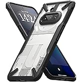 Ringke Fusion-X Compatible with Nothing Phone 3a Case, Anti-Scratch Dual Coating Shockproof Cover Designed for Nothing Phone (3a) - Black