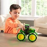 Tomy John Deere Monster Treads Lightning Wheels Tractor Toy view 4