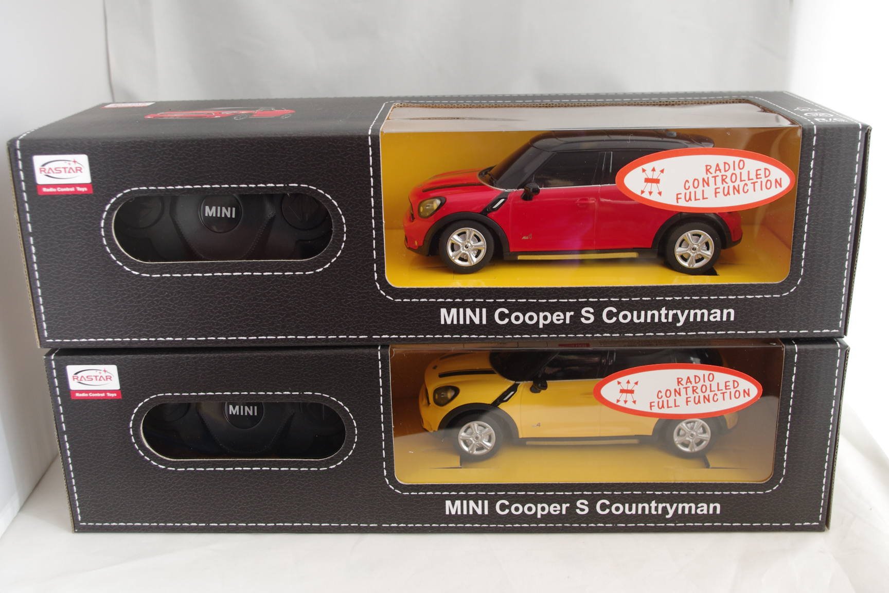 Rastar 1111" Mini Cooper Radio Control Car, 1:24 Scale, 01111